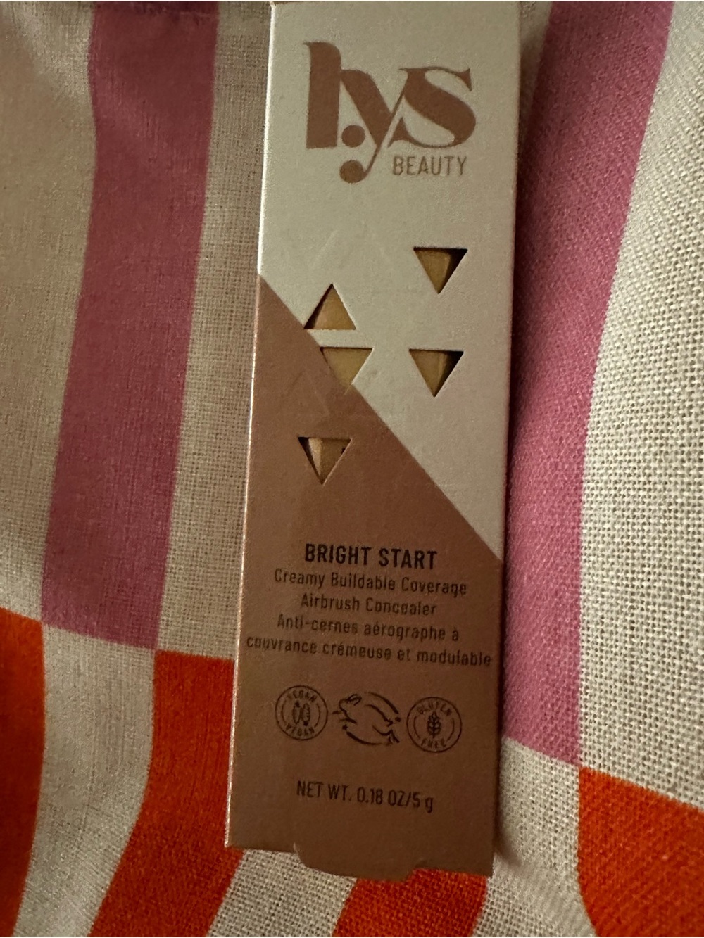 LYS Bright Start Creamy Buildable Concealer - Neutral Beige